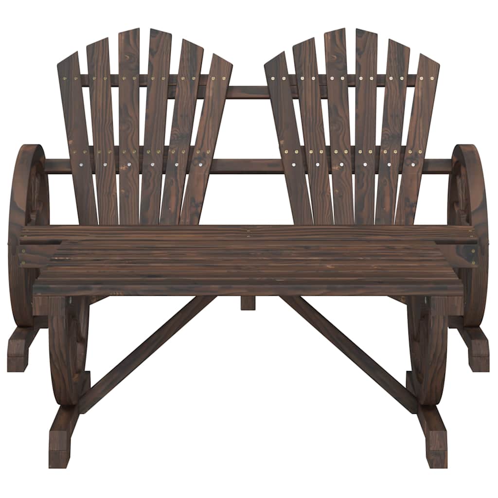 Set Salotto da Giardino 4 pz in Legno Massello di Abete | homemem39