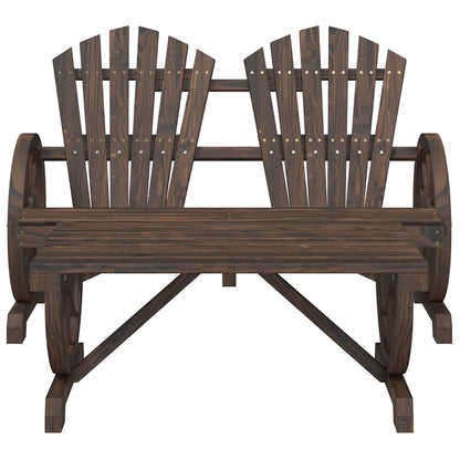 Set Salotto da Giardino 4 pz in Legno Massello di Abete | homemem39