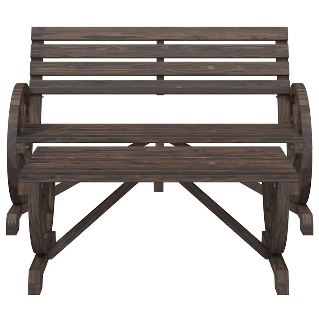 Set Salotto da Giardino 4 pz in Legno Massello di Abete - homemem39