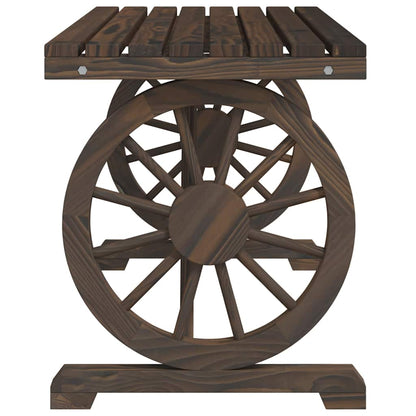 Set da Pranzo da Giardino 3 pz in Legno Massello di Abete | homemem39