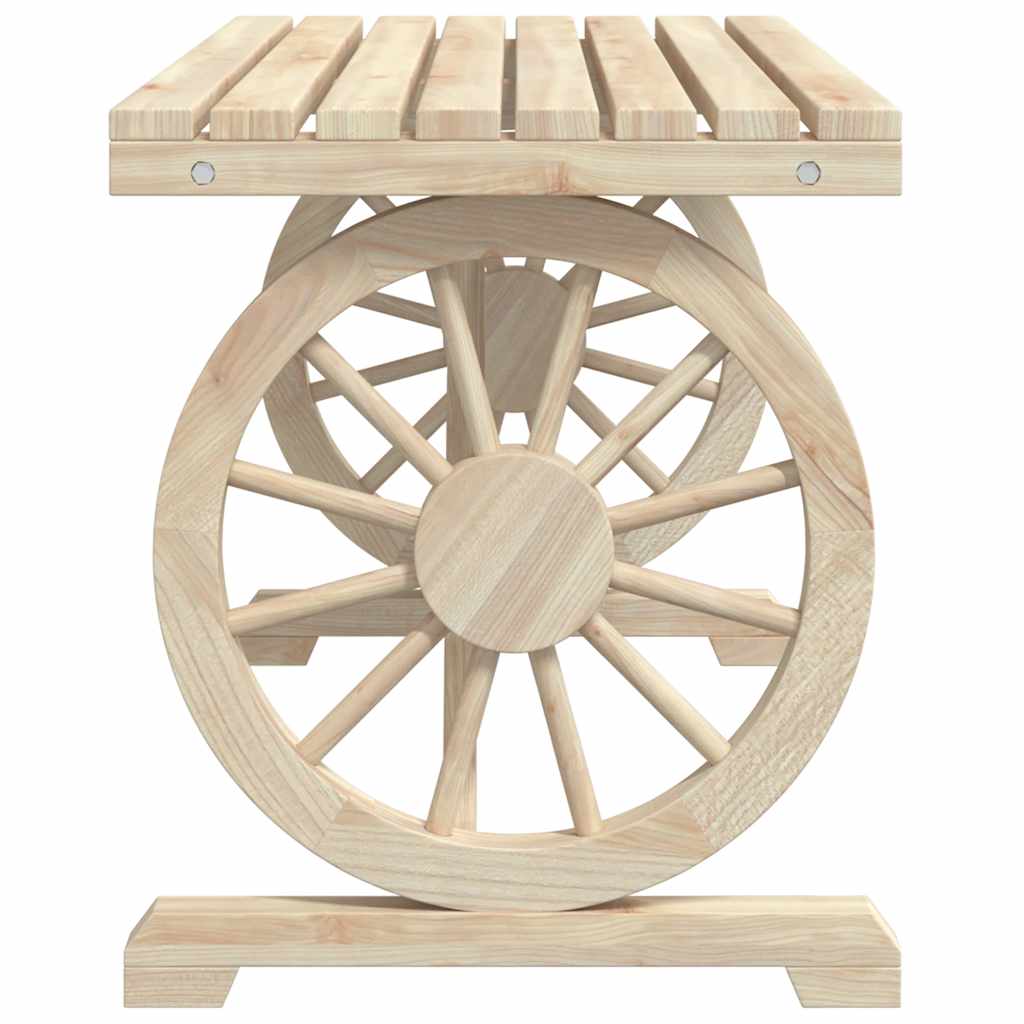 Set da Pranzo da Giardino 5 pz in Legno Massello di Abete