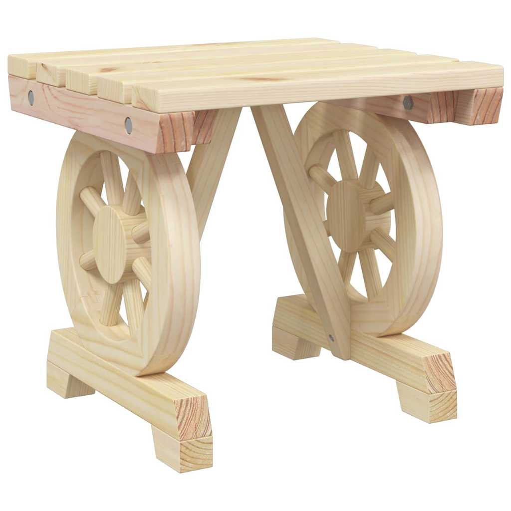 Set da Pranzo da Giardino 5 pz in Legno Massello di Abete | homemem39