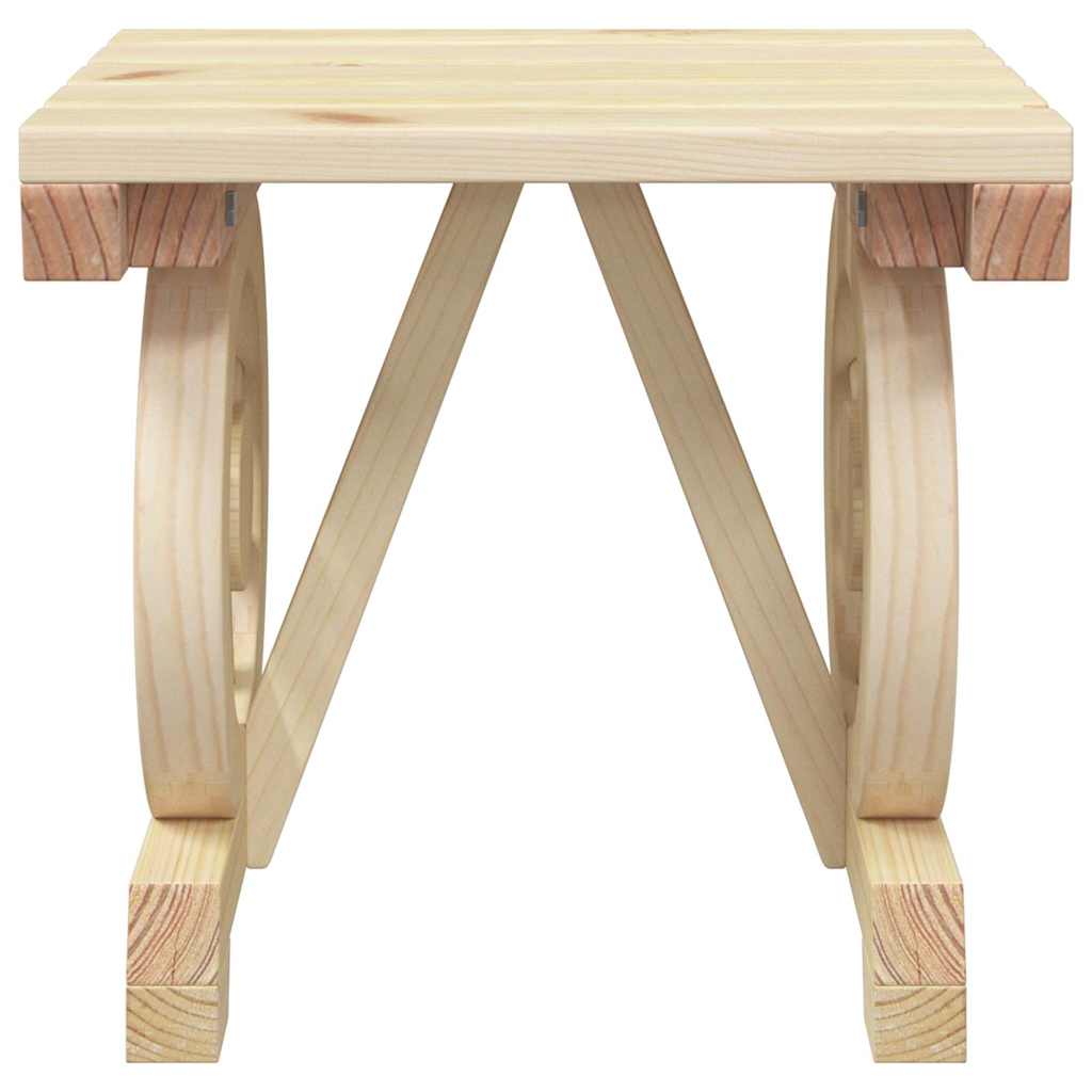 Set da Pranzo da Giardino 5 pz in Legno Massello di Abete