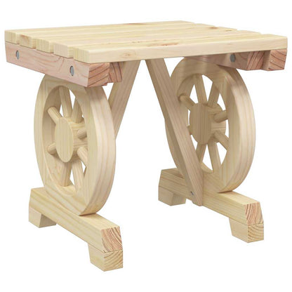 Set da Pranzo da Giardino 5 pz in Legno Massello di Abete | homemem39