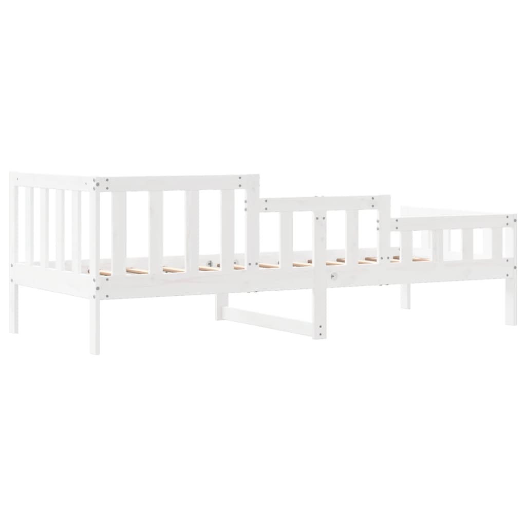 Dormeuse senza Materasso Bianca 80x200 cm Legno Massello Pino - homemem39