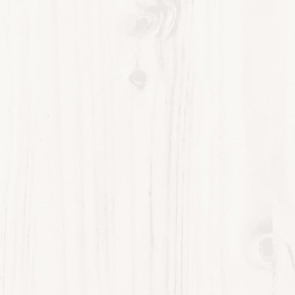 Dormeuse senza Materasso Bianca 90x200 cm Legno Massello Pino - homemem39