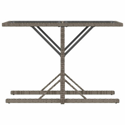 Set da Bistrò 3 pz con Cuscini Grigio in Polyrattan | homemem39