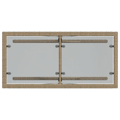 Set da Bistrò 3 pz con Cuscini Beige in Polyrattan | homemem39