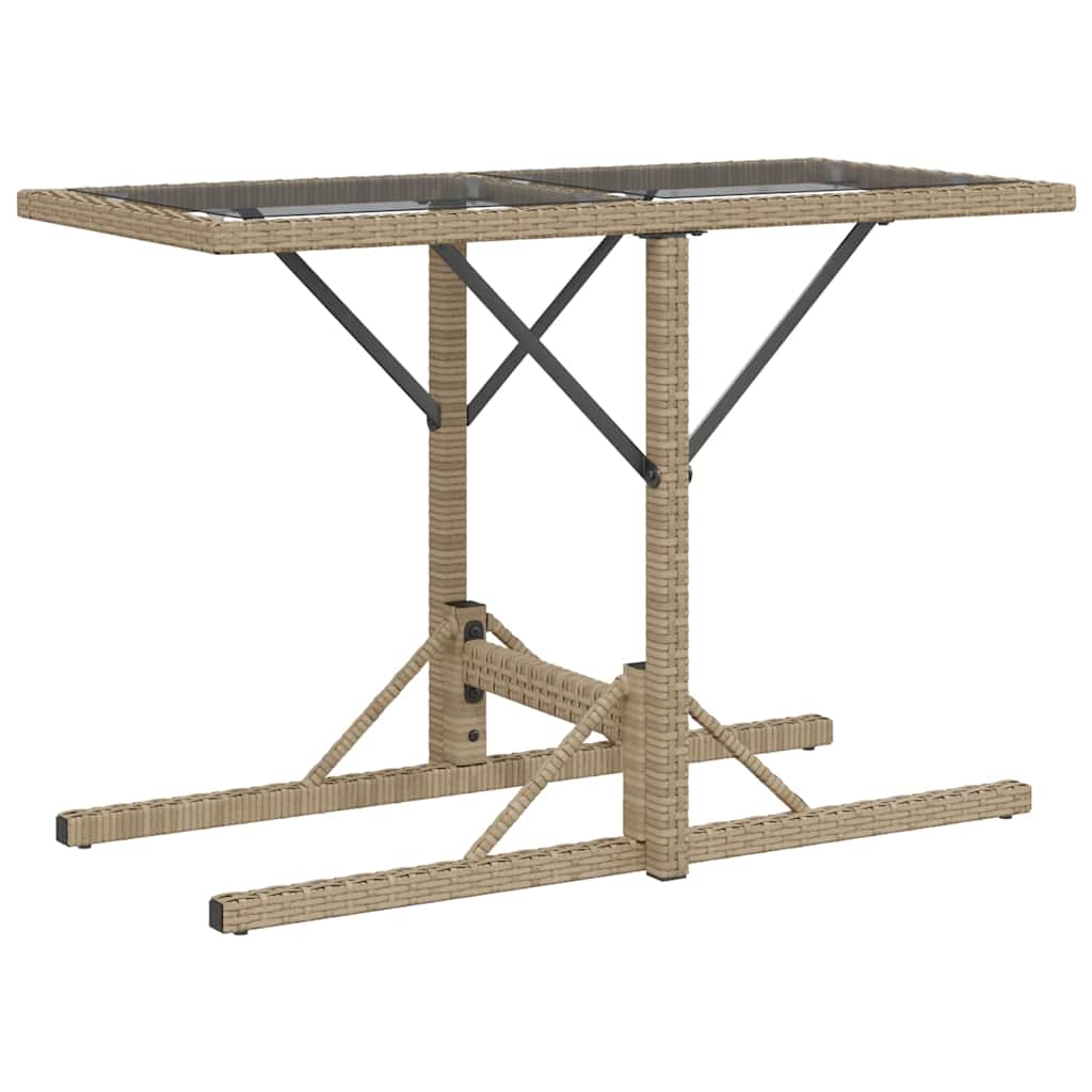 Set da Bistrò 3 pz con Cuscini Beige Misto in Polyrattan | homemem39