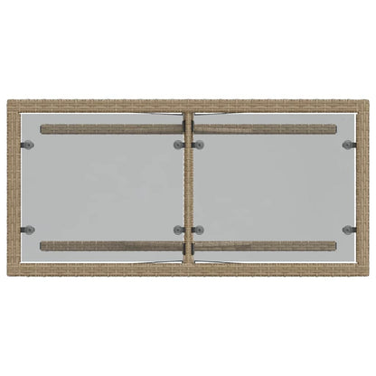 Set da Bistrò 3 pz con Cuscini Beige Misto in Polyrattan | homemem39