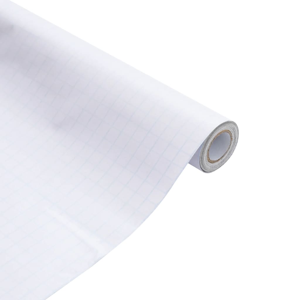 Pellicola per Finestra Smerigliata Bianca 45x1000 cm PVC | homemem39