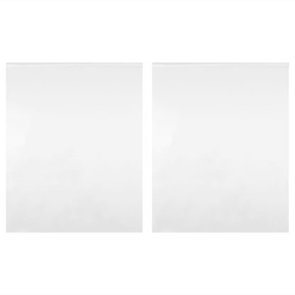 Pellicole a Specchio 2 pz Autoadesive 90x200 cm in PET