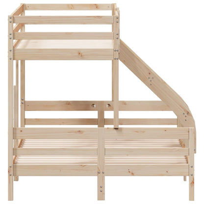 Bunk bed 80x200/140x200 cm in solid pine wood