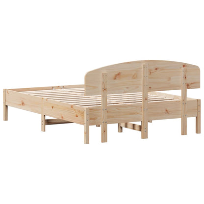 Letto senza Materasso 120x190 cm in Legno Massello di Pino