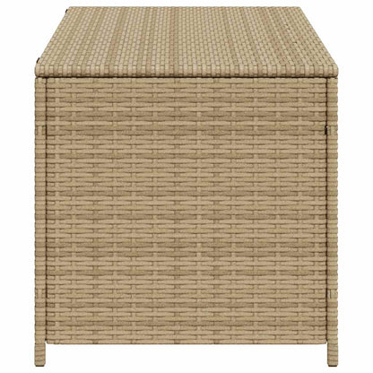 Contenitore da Giardino Beige Misto 190L in Polyrattan | homemem39
