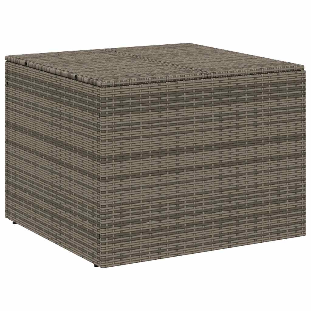 Contenitore da Giardino Grigio 291L in Polyrattan | homemem39