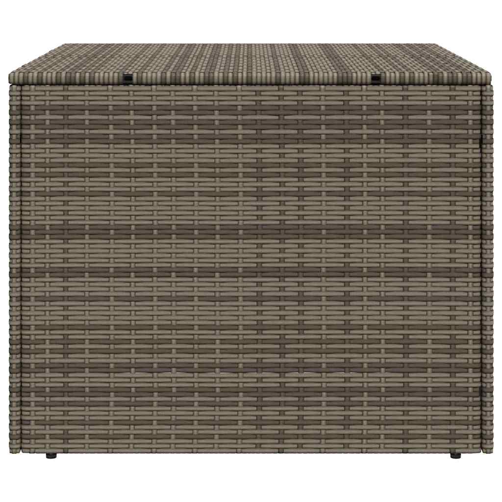 Contenitore da Giardino Grigio 291L in Polyrattan | homemem39