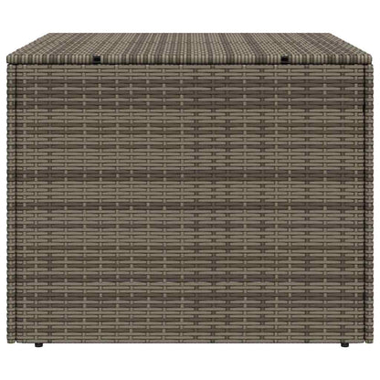 Contenitore da Giardino Grigio 291L in Polyrattan | homemem39