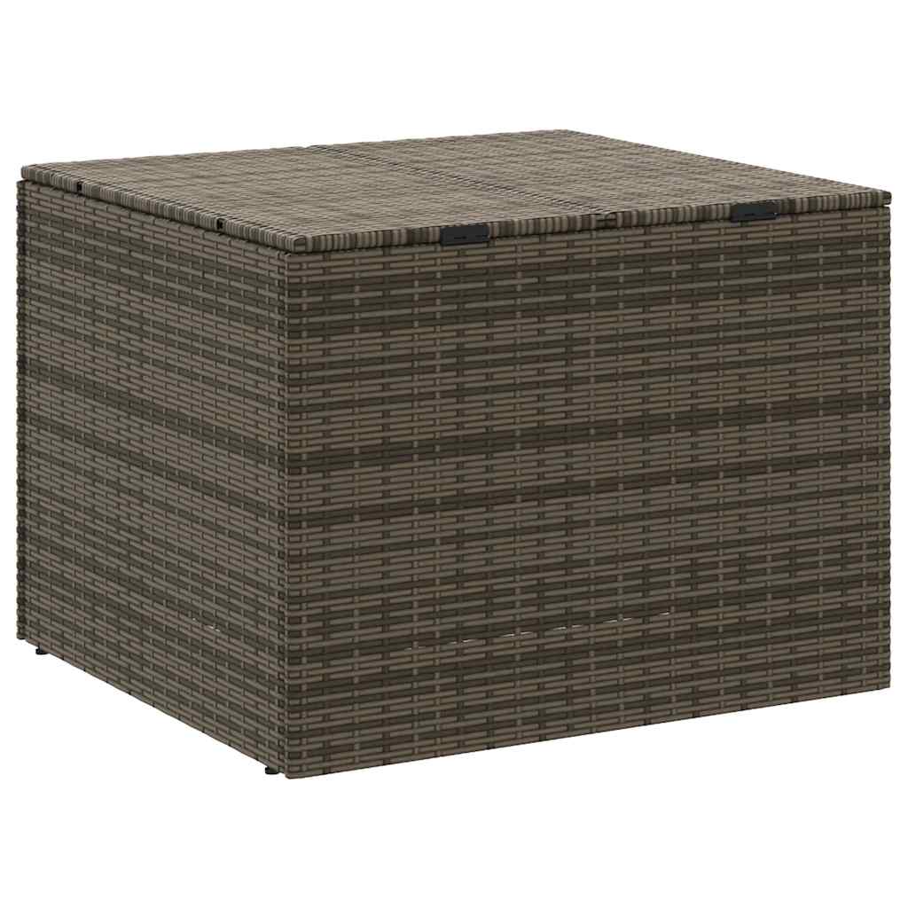 Contenitore da Giardino Grigio 291L in Polyrattan | homemem39
