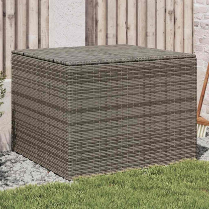 Contenitore da Giardino Grigio 291L in Polyrattan | homemem39