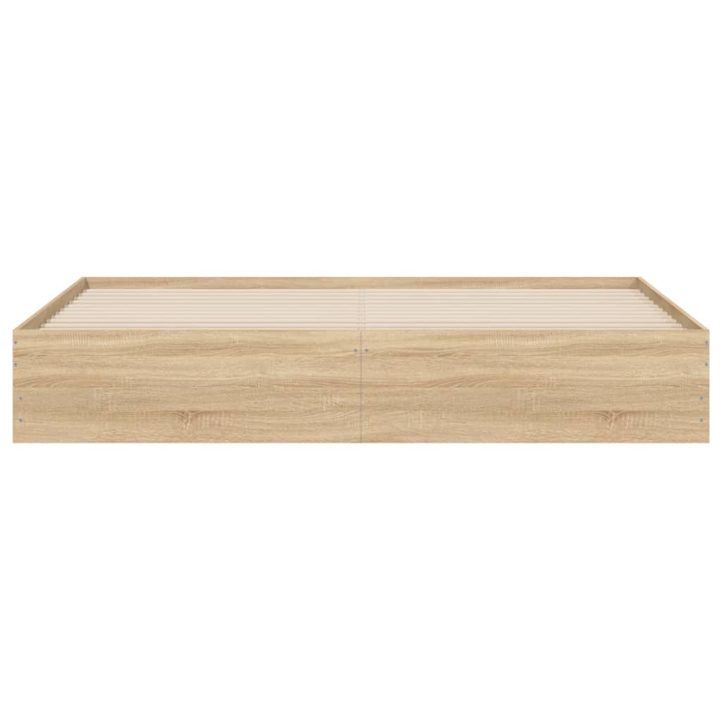 Giroletto Cassetti Rovere Sonoma 180x200 cm Legno Multistrato | homemem39