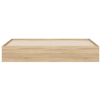 Giroletto Cassetti Rovere Sonoma 180x200 cm Legno Multistrato | homemem39