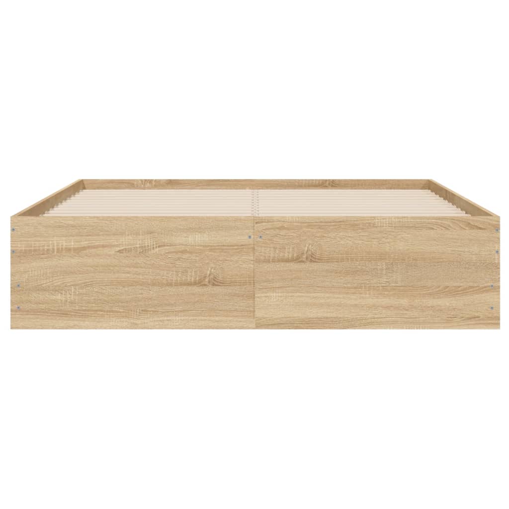 Giroletto Cassetti Rovere Sonoma 120x200 cm Legno Multistrato - homemem39