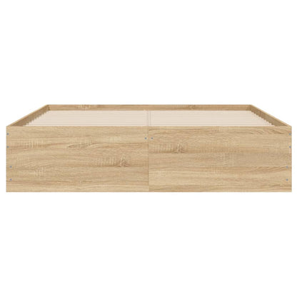 Giroletto Cassetti Rovere Sonoma 120x200 cm Legno Multistrato - homemem39