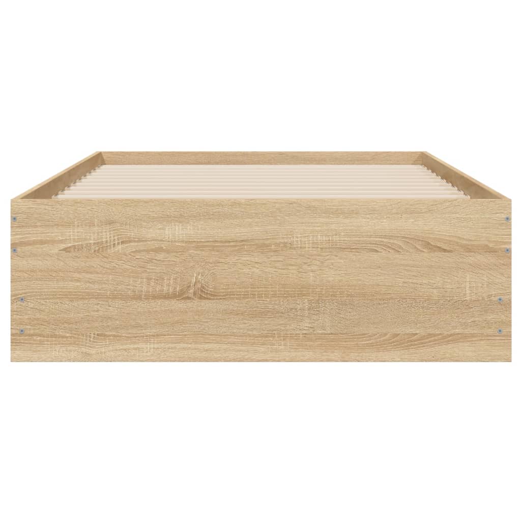 Giroletto Cassetti Rovere Sonoma 100x200 cm Legno Multistrato | homemem39
