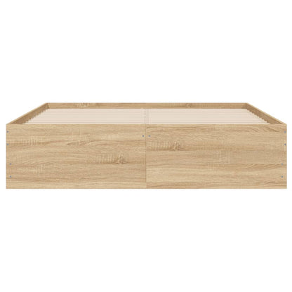 Giroletto Cassetti Rovere Sonoma 135x190 cm Legno Multistrato