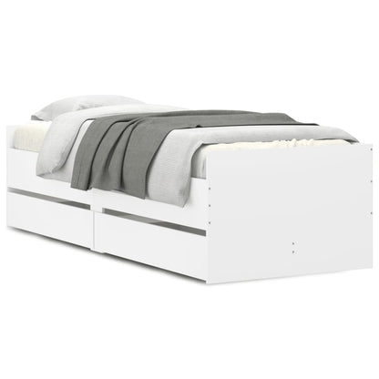 Giroletto con Cassetti Bianco 100x200 cm | homemem39