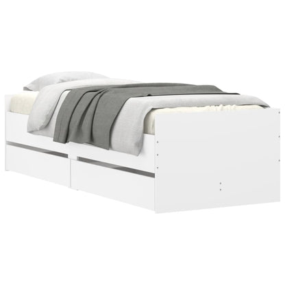 Giroletto con Cassetti Bianco 100x200 cm | homemem39