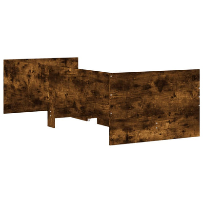 Giroletto con Cassetti Rovere Fumo 100x200 cm | homemem39