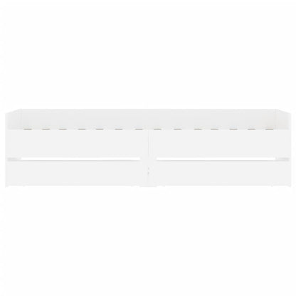 Giroletto con Cassetti Bianco 90x200 cm - homemem39