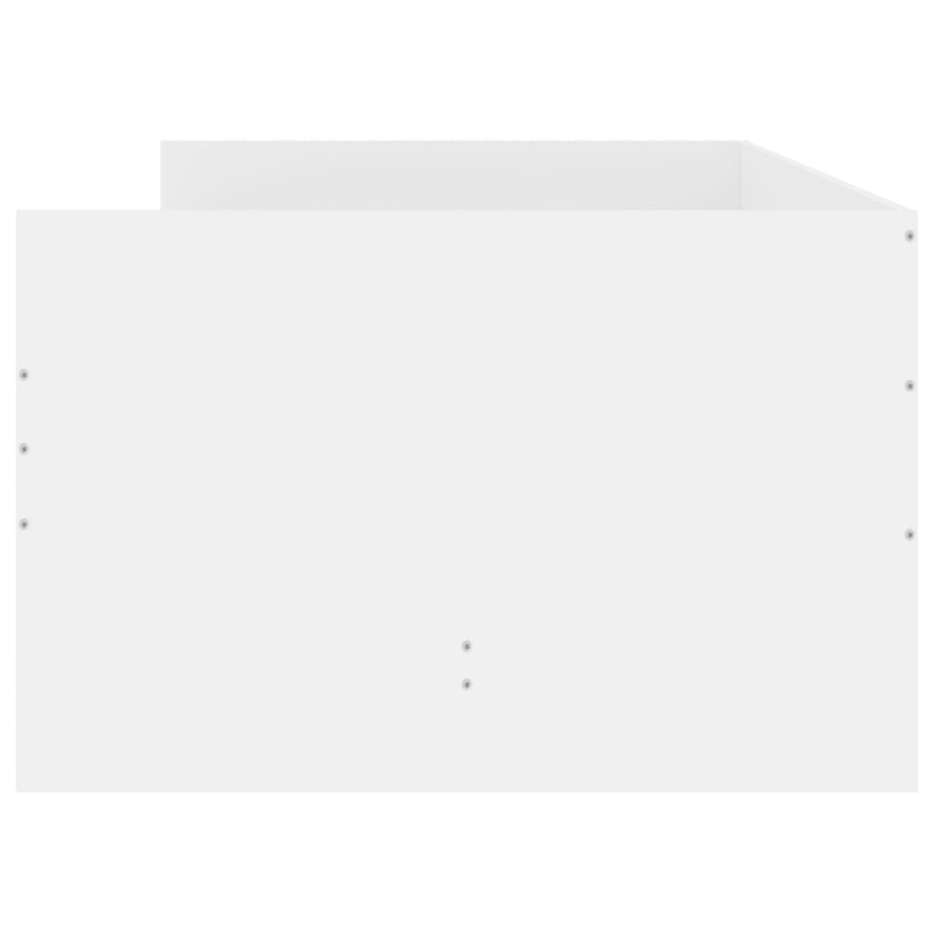 Giroletto con Cassetti Bianco 90x200 cm - homemem39