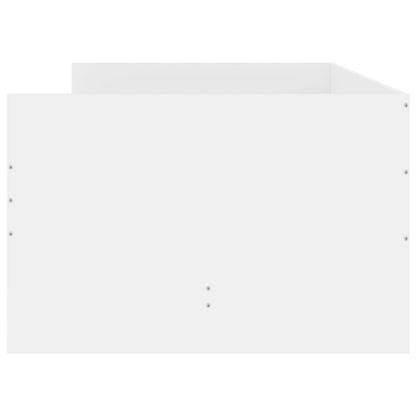 Giroletto con Cassetti Bianco 90x200 cm - homemem39