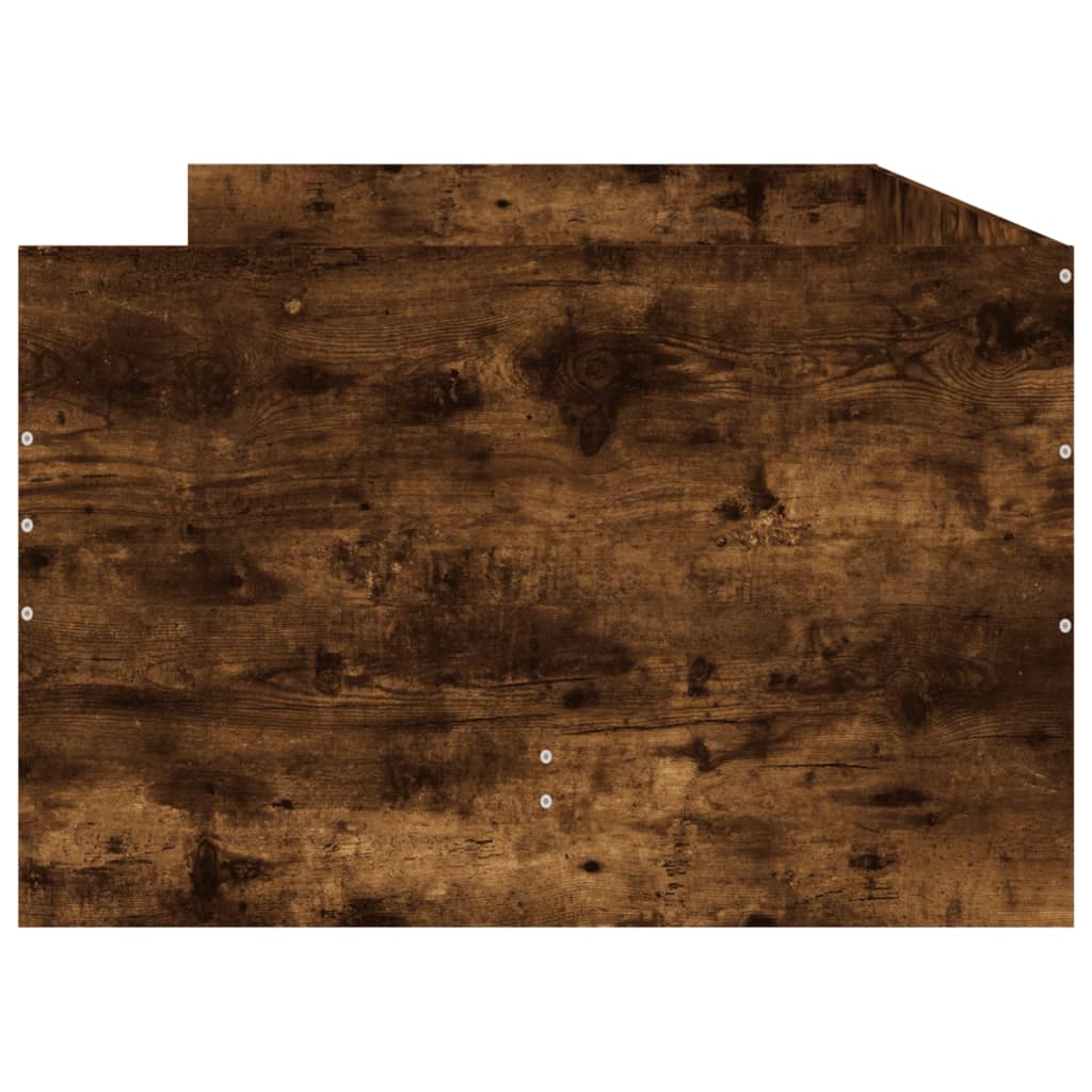 Giroletto con Cassetti Rovere Fumo 90x200 cm | homemem39