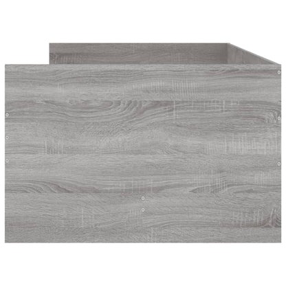 Giroletto con Cassetti Grigio Sonoma 90x190 cm