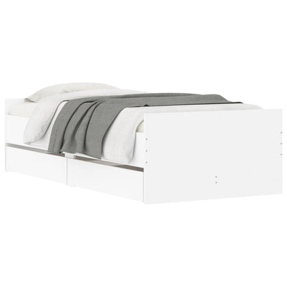 Giroletto con Cassetti Bianco 100x200 cm | homemem39