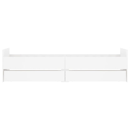 Giroletto con Cassetti Bianco 100x200 cm | homemem39