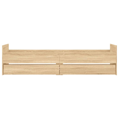 Giroletto con Cassetti Rovere Sonoma 100x200 cm | homemem39