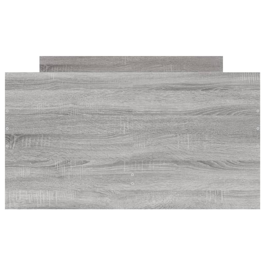 Giroletto con Cassetti Grigio Sonoma 100x200 cm - homemem39