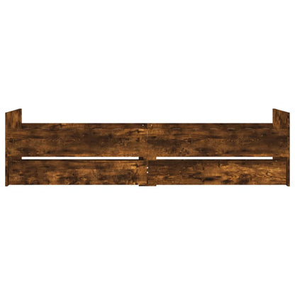 Giroletto con Cassetti Rovere Fumo 90x200 cm | homemem39