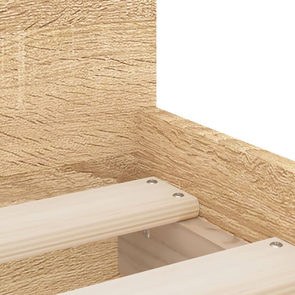 Giroletto con Cassetti Rovere Sonoma 90x190 cm | homemem39