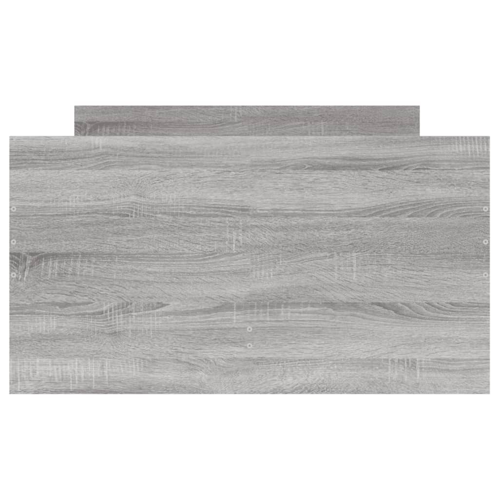 Giroletto con Cassetti Grigio Sonoma 90x190 cm | homemem39