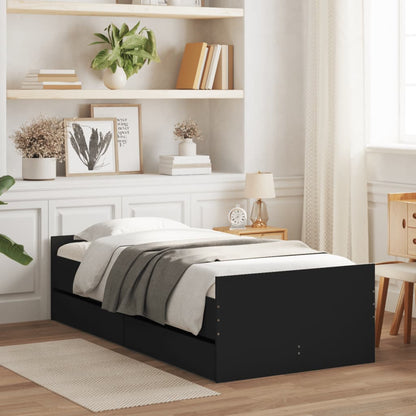 Giroletto con Cassetti 75x190 cm Small Single