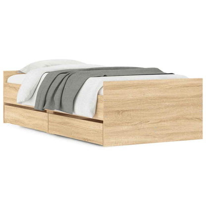 Giroletto con Cassetti 75x190 cm Small Single