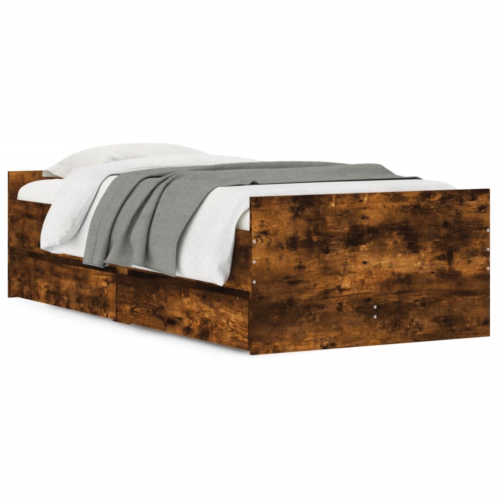Giroletto con Cassetti 75x190 cm Small Single