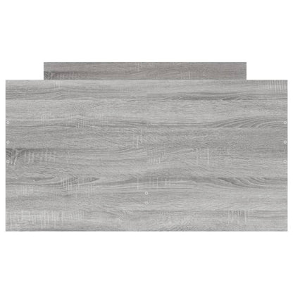 Giroletto con Cassetti Grigio Sonoma 75x190 cm Small Single