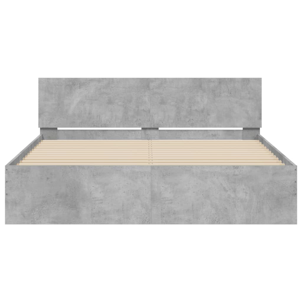 Giroletto con Testiera Grigio Cemento 150x200 cm | homemem39